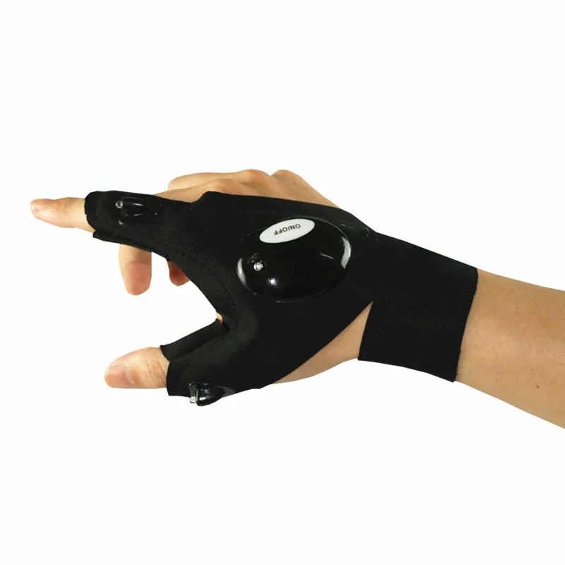 Fingerless Glove LED Flashlight – image 3 of 3